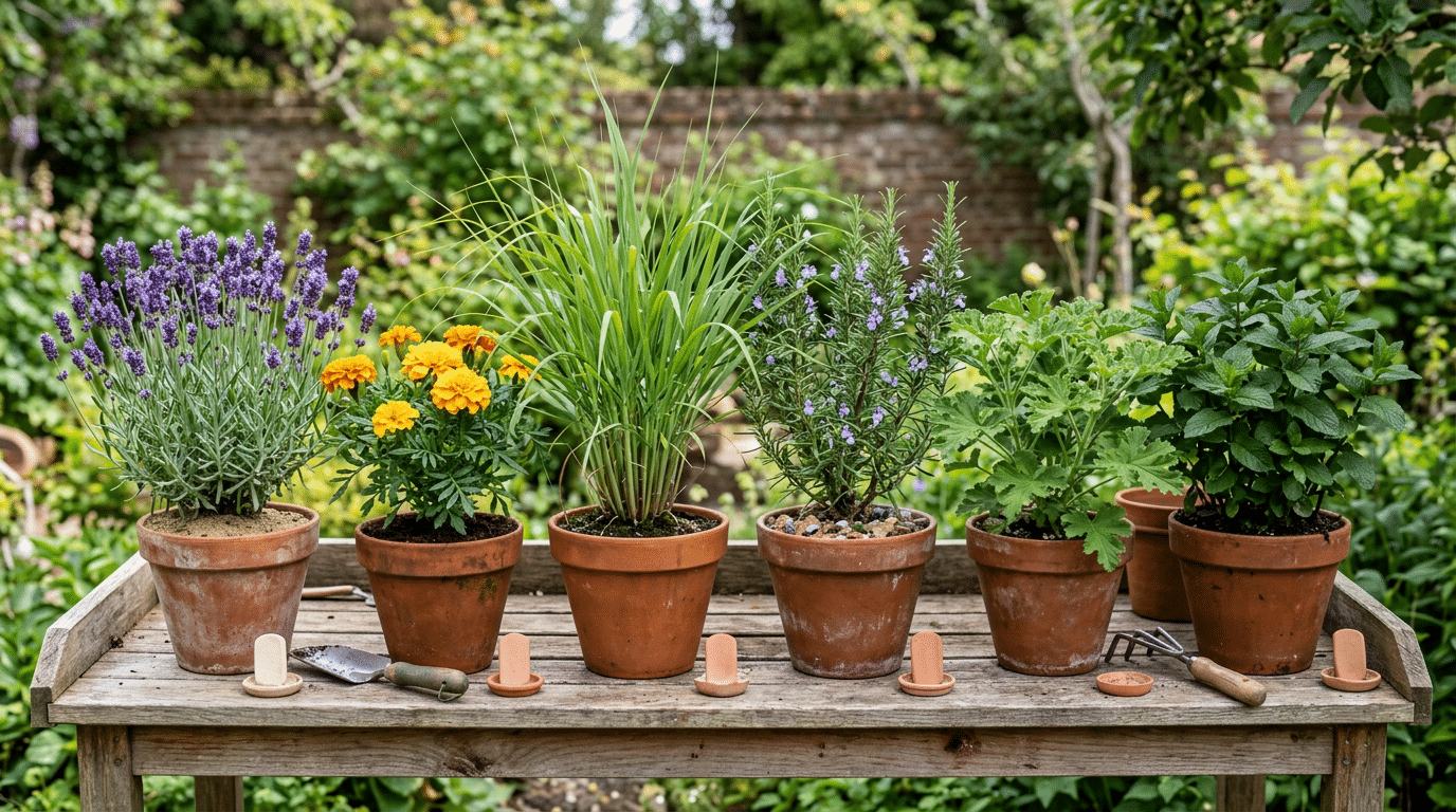 Comparing Key Repellent Properties and Growing Conditions