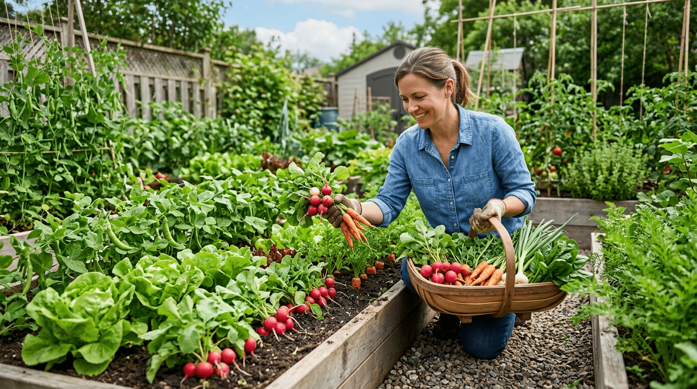 Why Fast-Maturing Vegetables Reward Home Gardeners