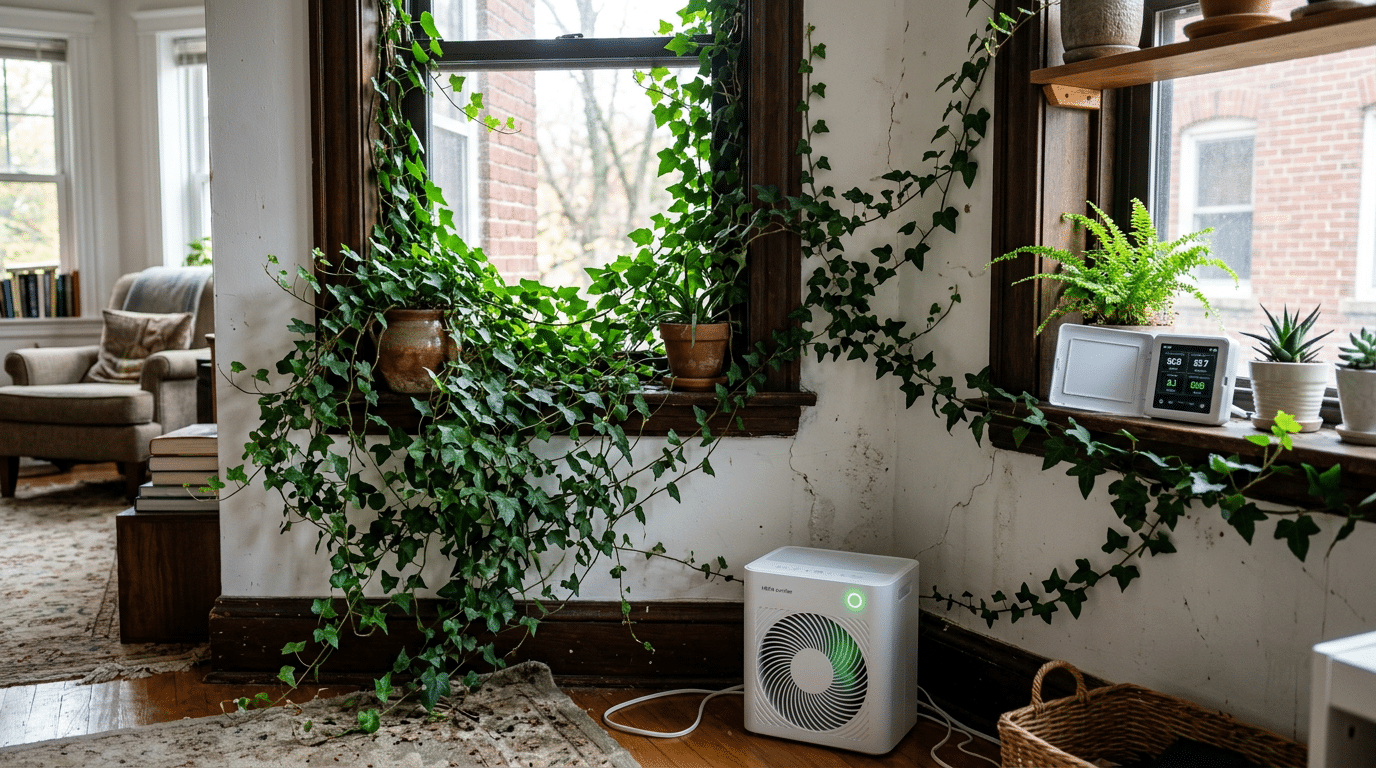 English Ivy's Aggressive Tendencies and Indoor Air Quality Trade-Offs