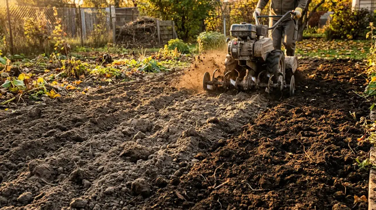 Heavy Tilling Destroys Beneficial Soil Structure